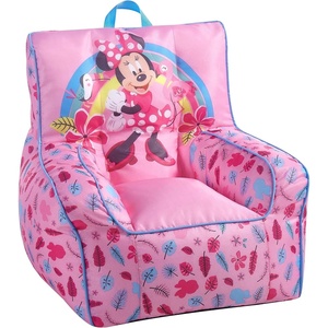 image:imageIdea Nuova LOL Surprise Kids Nylon Bean Bag Chair with Piping amp Top Carry Handle LargeMinnie Mouse