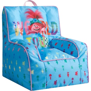 image:imageIdea Nuova LOL Surprise Kids Nylon Bean Bag Chair with Piping amp Top Carry Handle LargeTrolls