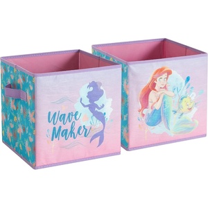 image:imageIdea Nuova LOL Surprise Set of Two Spacious Collpasible Storage Cubes 10x10Little Mermaid