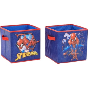 image:imageIdea Nuova LOL Surprise Set of Two Spacious Collpasible Storage Cubes 10x10Spiderman