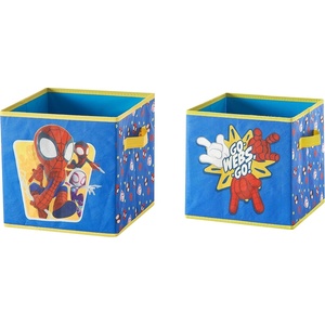 image:imageIdea Nuova LOL Surprise Set of Two Spacious Collpasible Storage Cubes 10x10Spidey And His Amazing friends