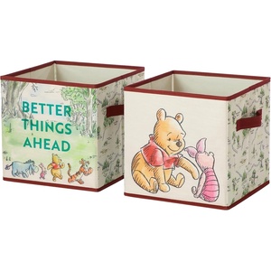 image:imageIdea Nuova LOL Surprise Set of Two Spacious Collpasible Storage Cubes 10x10Winnie the Pooh