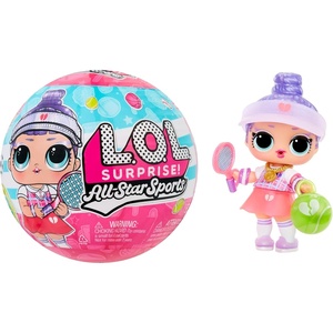 image:imageLOL Surprise All Star Sports Vault Collection Tots with SportsThemed Collectible Doll and 8 Surprises to UNbox Including Matching Accessories  Great Gift for Kids Ages 4
