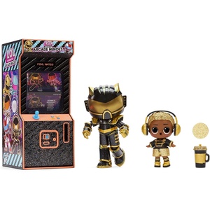 image:imageLOL Surprise Arcade Heroes Series 2 Action Figure with 15 Surprises Including Hero Suit Boy or UltraRare Girl Doll and Accessories Trading Card Toy Gift for Girls Boys Ages 4 5 6 7