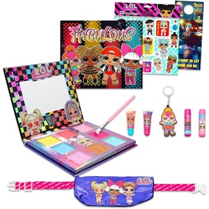 image:imageLOL Surprise Cosmetic Set for Girls  Dress Up Party Supplies Makeup Kit with Lip Gloss Shadow Palette Stickers and More  LOL Surprise Pretend Play Bundle for Kids