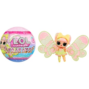 image:imageLOL Surprise Fairies Tots Dolls with MakeYourOwn Fairy Wings and 8 Surprises to Unbox Including Matching Fairy Accessories  Great Gift for Kids Ages 4