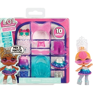 image:imageLOL Surprise Fashion Packs Mermaid Princess Style  6 Unique Styles each with 3 Outfits 2 Pairs of Shoes 4 Accessories  Mix and Match Styles to Create Tons of New Looks Gift for Girls Age 4
