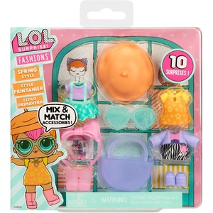 image:imageLOL Surprise Fashion Packs Spring Style  6 Unique Styles Each with 3 Outfits 2 Pairs of Shoes 4 Accessories  Mix and Match Styles to Create Tons of New Looks  Great Gift for Girls Age 4