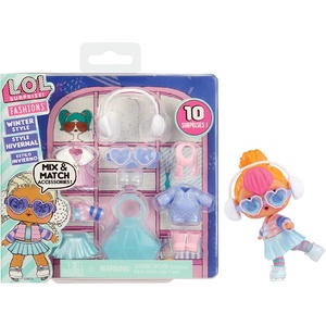 image:imageLOL Surprise Fashion Packs Winter Style  6 Unique Styles each with 3 Outfits 2 Pairs of Shoes 4 Accessories  Mix and Match Styles to Create Tons of New Looks  Great Gift for Girls Age 4