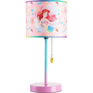 image:imageLOL Surprise Kids Stick Table LampPull Chain OnOff with Themed Printed Decorative Shade Bedroom amp Playroom LightingLittle Mermaid
