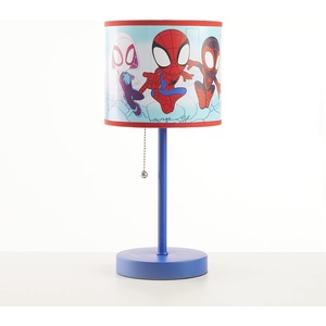 image:imageLOL Surprise Kids Stick Table LampPull Chain OnOff with Themed Printed Decorative Shade Bedroom amp Playroom LightingSpidey and His Amazing Friends