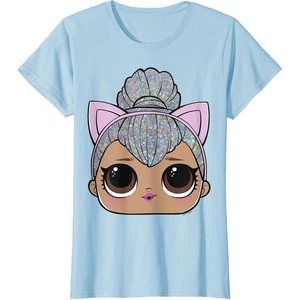 image:imageLOL Surprise Kitty Queen Big Face TShirtBaby Blue