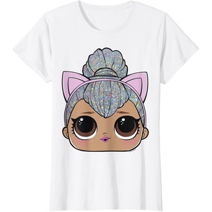 image:imageLOL Surprise Kitty Queen Big Face TShirtWhite