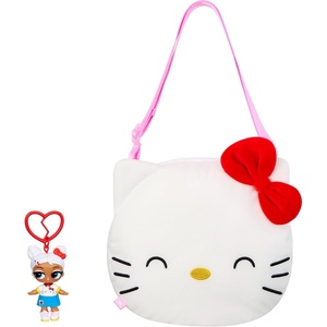 image:imageLOL Surprise Loves Hello Kitty and Friends Big Reversible Plush  Large Hello Kitty Plush with Matching Tot Reversible Sanrio Characters OntheGo Play and 7 Total Surprises  Collect All 3