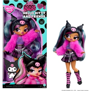 image:imageLOL Surprise OMG Loves Hello Kitty and Friends  Kuromi  Fashion Doll Inspired by Hello Kitty and Friends Character  Play amp Display