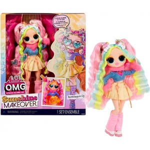 image:imageLOL Surprise OMG Sunshine Color Change Bubblegum DJ Fashion Doll with Color Changing Hair and Fashions and Multiple Surprises  Great Gift for Kids Ages 4Modern