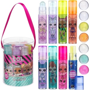 image:imageLOL Surprise Party Favors  7PC Lip Gloss Canister with Bonus Stickers Party favor  7PC Lip Gloss Canister with Bonus Stickers Party favor