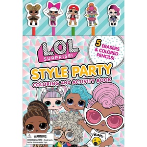 image:imageLOL Surprise Style Party Coloring and Activity Book