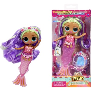 image:imageLOL Surprise Tweens Mermaid Cleo Clove Fashion Doll with Color Changing Tail Movable Fin and Beautiful Accessories  Toy Gift for Kids Ages 4One Size