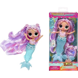 image:imageLOL Surprise Tweens Mermaid Lana Marine Fashion Doll with Color Changing Tail Movable Fin and Beautiful Accessories  Toy Gift for Kids Ages 4
