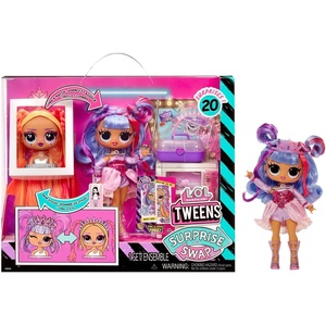 image:imageLOL Surprise Tweens Surprise Swap Fashion Doll Buns2Braids Bailey with 20 Surprises Including Styling Head and Fabulous Fashions and Accessories  Great Gift for Kids Ages 4