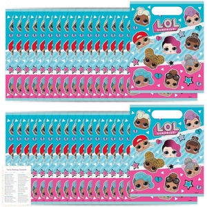 image:imageUnique LOL Party Favor Bags Pack  16 Plastic LOL Goodie Bags amp Checklist LOL Birthday Decorations amp Supplies