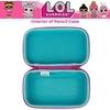 image:imageInnovative Designs LOL Surprise Dolls Pencil Case Set with LOL Stickers and Gel Pens for Girls Molded with Zip Closure PinkLOL Surprise