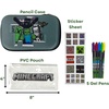 image:imageInnovative Designs LOL Surprise Dolls Pencil Case Set with LOL Stickers and Gel Pens for Girls Molded with Zip Closure PinkMinecraft