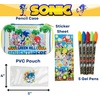 image:imageInnovative Designs LOL Surprise Dolls Pencil Case Set with LOL Stickers and Gel Pens for Girls Molded with Zip Closure PinkSonic