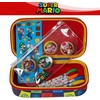 image:imageInnovative Designs LOL Surprise Dolls Pencil Case Set with LOL Stickers and Gel Pens for Girls Molded with Zip Closure PinkSuperMario