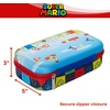 image:imageInnovative Designs LOL Surprise Dolls Pencil Case Set with LOL Stickers and Gel Pens for Girls Molded with Zip Closure PinkSuperMario