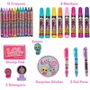 image:imageLOL Surprise Deluxe Activity Set for Kids with Carrying Tin Coloring Sheets Tattoos Stickers amp Art Supplies 200 Pieces