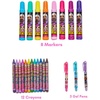 image:imageLOL Surprise Deluxe Activity Set for Kids with Carrying Tin Coloring Sheets Tattoos Stickers amp Art Supplies 200 Pieces