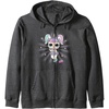 image:imageLOL Surprise Unicorn Doll Purple Spotlight Sparkles Zip HoodieDark Heather Grey