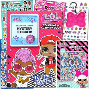 image:imageBendon LOL Surprise Coloring Activity Book and Sticker Set for Kids