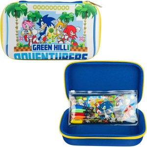 image:imageInnovative Designs LOL Surprise Dolls Pencil Case Set with LOL Stickers and Gel Pens for Girls Molded with Zip Closure PinkSonic