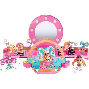 image:imageLOL Surprise Hair Beads Salon Playset with Doll 100 Beads Hair Ties Mirrors and More Surprises  Great Gift for Kids Ages 4