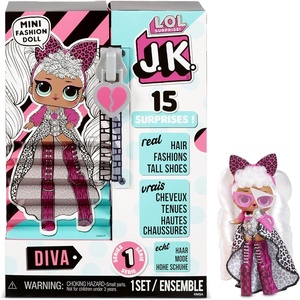 image:imageLOL Surprise JK Mini Fashion Doll MC Swag with 15 Surprises Including Dress Up Doll Outfits Exclusive Accessories  Gifts for Girls and Mix Match Toys for Kids 415 YearsUnique