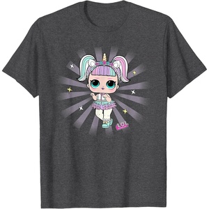 image:imageLOL Surprise Unicorn Doll Purple Spotlight Sparkles TShirtDark Heather Grey
