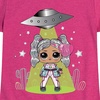 image:imageHYBRID APPAREL  LOL Surprise Dolls  Astro Alien Doll  Spacecraft  Toddler amp Youth Girls Short Sleeve Graphic TShirtHeather Fuchsia