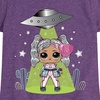 image:imageHYBRID APPAREL  LOL Surprise Dolls  Astro Alien Doll  Spacecraft  Toddler amp Youth Girls Short Sleeve Graphic TShirtHeather Purple