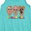 image:imageHYBRID APPAREL  LOL Surprise Dolls  U Glow Girl  Girl Group  Toddler amp Youth Girls Aline DressTurquoise