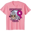 image:imageLOL Surprise 4th Birthday Girl TShirtPink