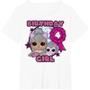 image:imageLOL Surprise 4th Birthday Girl TShirtWhite