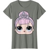 image:imageLOL Surprise Crystal Queen Big Face TShirtOlive Heather