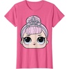 image:imageLOL Surprise Crystal Queen Big Face TShirtPink Heather