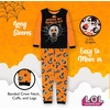 image:imageLOL Surprise Girls 2piece Snugfit Cotton Pajama Set Soft amp Cute for KidsBlack and Orange