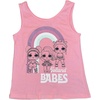 image:imageLOL Surprise Girls 3Piece TShirt Tank Top and Short SetOffwhite