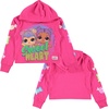 image:imageLOL Surprise Girls All Over Print Hoodie Raw Edge Skimmer Hoodie Sizes 420Hot Pink