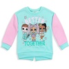 image:imageLOL Surprise Girls Fleece Sweatshirt and Jogger Pants Outfit Set Little Kid to Big Kid Sizes 41820PinkGreen